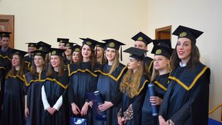 Na Sveučilištu u Zadru promovirano 160 magistrica i magistara Na Sveučilištu u Zadru promovirano 160 magistrica i magistara