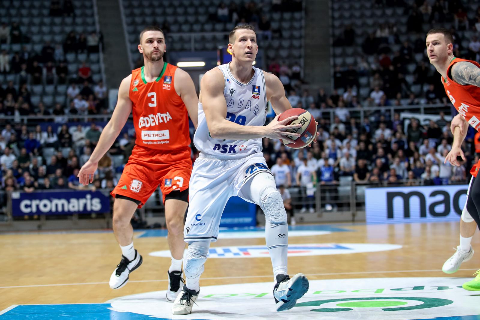 AdmiralBet ABA liga, 23. kolo: KK Zadar – KK Cedevita Olimpija 88-65 AdmiralBet ABA liga, 23. kolo: KK Zadar – KK Cedevita Olimpija 88-65
