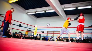 Dvorana BK Diabolik: Sparing zadarskih boksačkih klubova, foto: Iva Perinčić