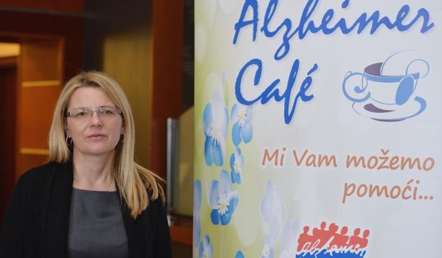Alzheimer Cafe. Paola Presecki. Photo: Marko Lukunic/PIXSELL