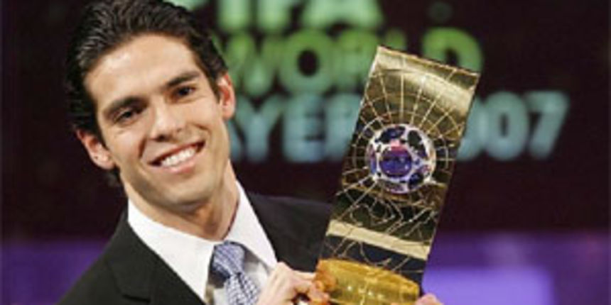 Kaka FIFA player 2007 (Foto:lastampa.it) Kaka FIFA player 2007 (Foto:lastampa.it)