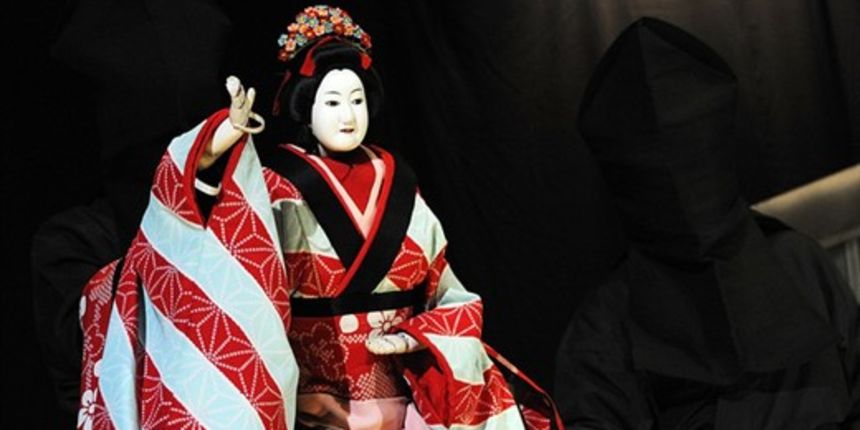 Bunraku – japansko kazalište lutaka, foto:tportal.hr Bunraku – japansko kazalište lutaka, foto:tportal.hr