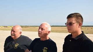 Njemački vatrogasci posjetili zračne snage u vojarni Zemunik