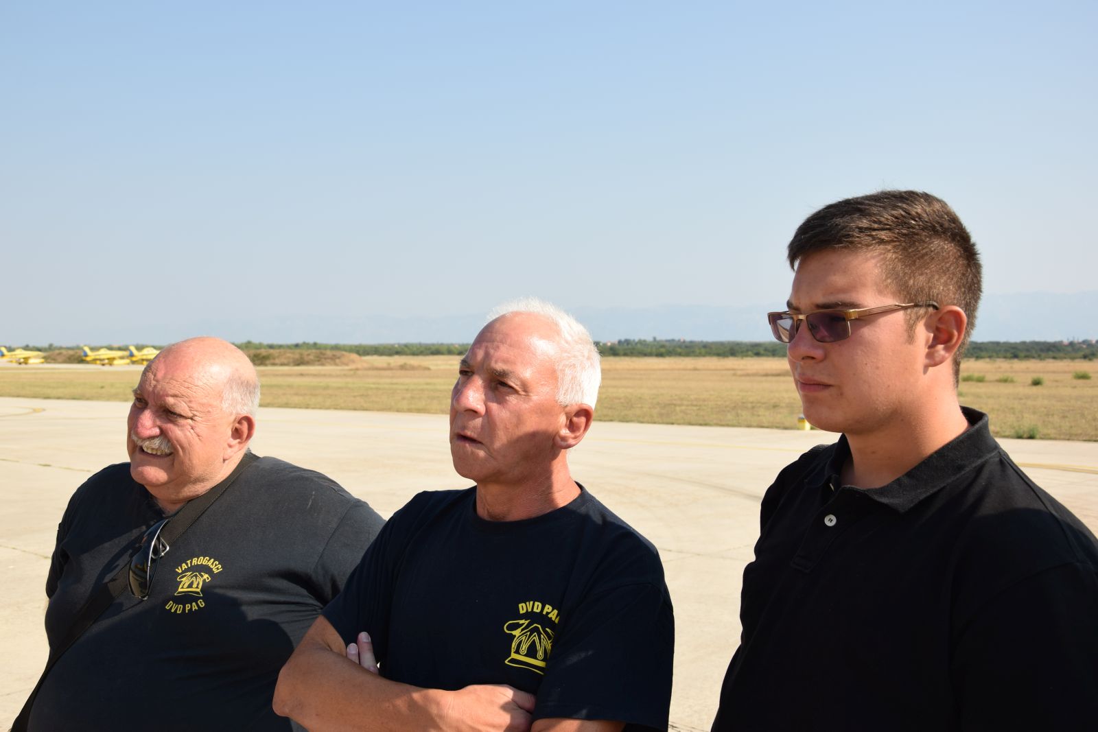 Njemački vatrogasci posjetili zračne snage u vojarni Zemunik