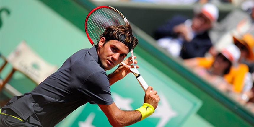 Roger Federer, foto: rolandgarros.com