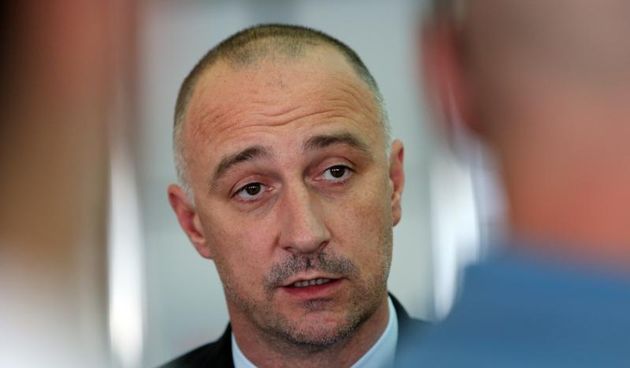 02.07.2013., Zagreb – Ministarstvo gospodarstva, ministar Ivan Vrdoljak primio je na radni sastanak ministra Vanjskih poslova Brazila Antonia Patriota. Photo: Robert Anic/PIXSELL