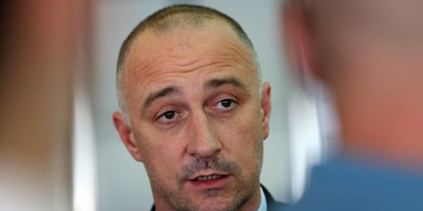 02.07.2013., Zagreb – Ministarstvo gospodarstva, ministar Ivan Vrdoljak primio je na radni sastanak ministra Vanjskih poslova Brazila Antonia Patriota. Photo: Robert Anic/PIXSELL