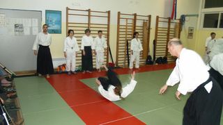 Aikido, sminar Alesa Leskovseka u AK Donat