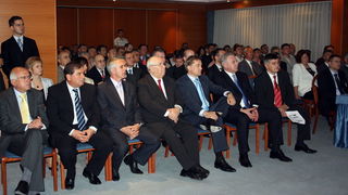 Hotel Kolovare: Premijer Sanader na prezentaciji Luke Gazenica