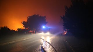 Požar u Tučepima Požar u Tučepima