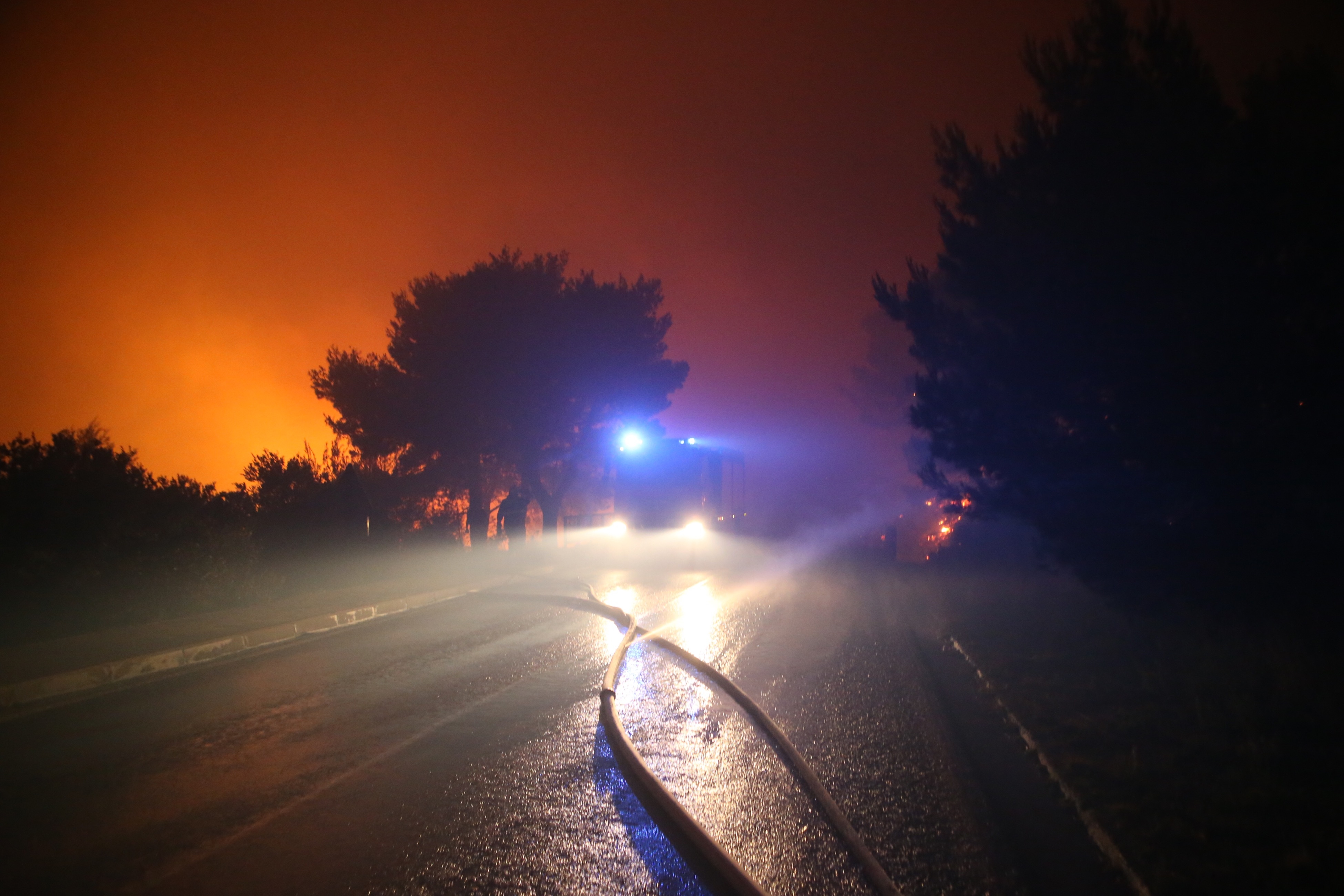 Požar u Tučepima Požar u Tučepima