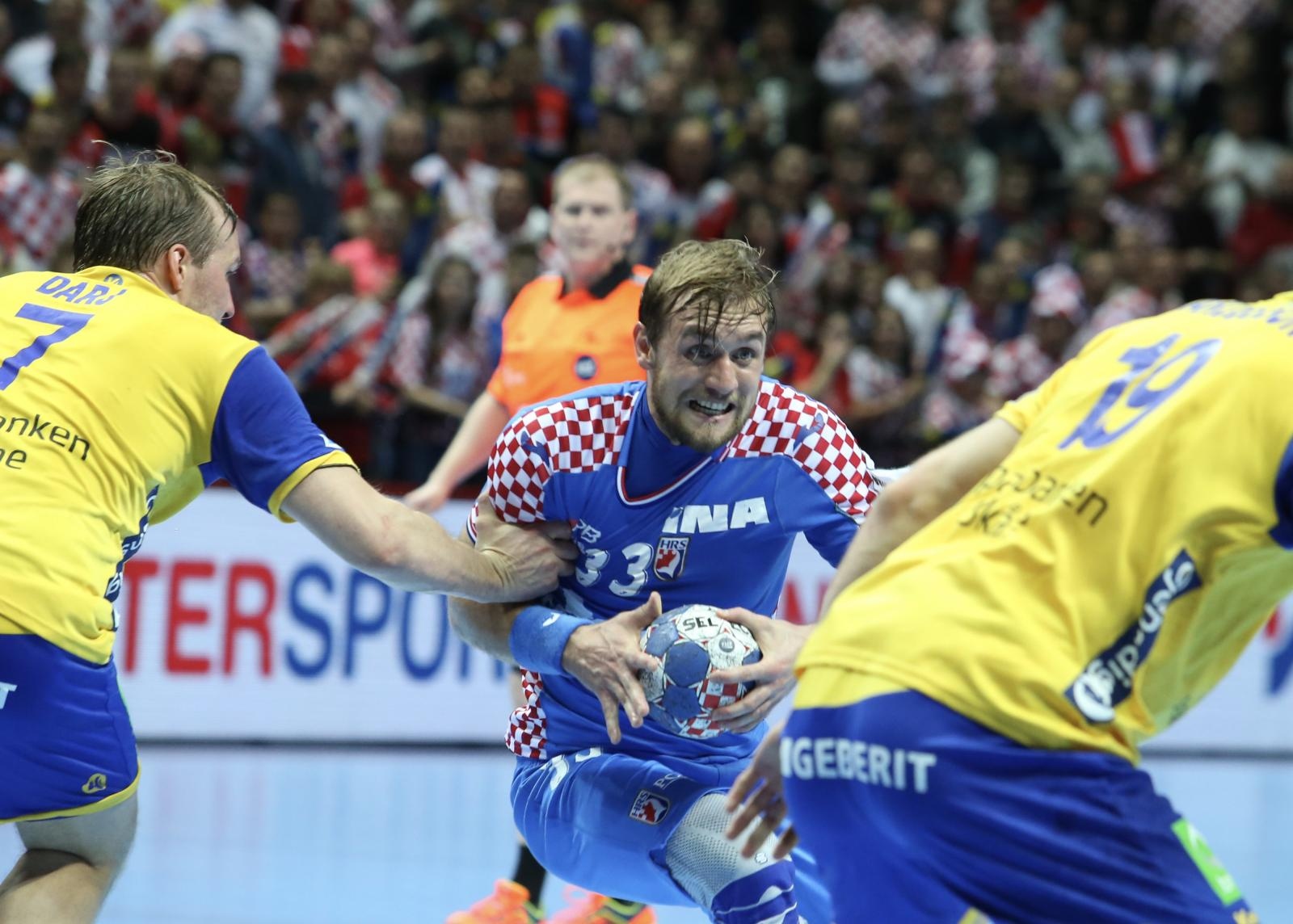 Spaladium Arena, Split – Europsko rukometno prvenstvo, skupina A, 3. kolo, Hrvatska – Švedska 31-35