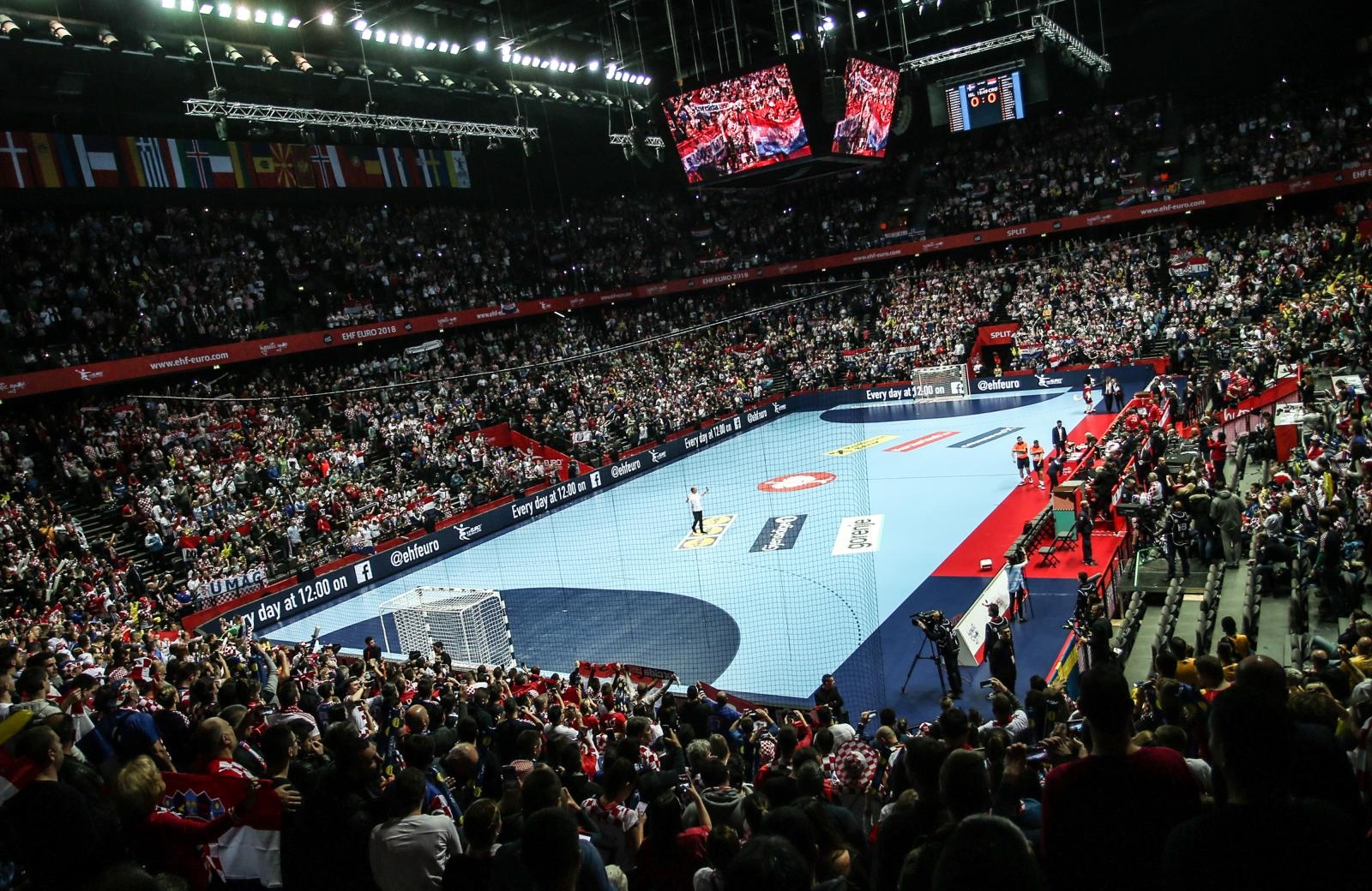 Spaladium Arena, Split – Europsko rukometno prvenstvo, skupina A, 2 kolo, Hrvatska – Island Spaladium Arena, Split – Europsko rukometno prvenstvo, skupina A, 2 kolo, Hrvatska – Island