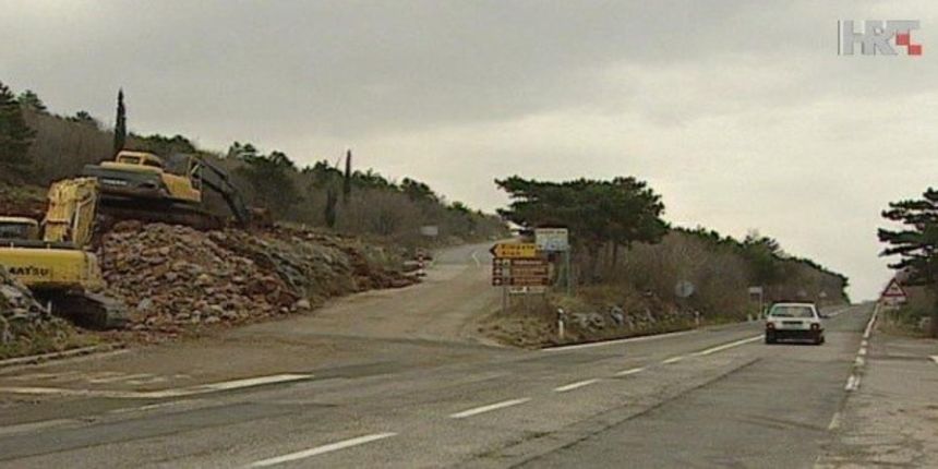 Obnova Jadranske magistrale od N. Vinodolskog do Kozice, foto: HRT Obnova Jadranske magistrale od N. Vinodolskog do Kozice, foto: HRT