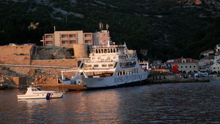 Jablanac, 170811.
U pomorskoj havariji trajekt Rapske plovidbe “Barbat” oko 18 sati, prilikom pristajanja u luku Jablanac ostao je bez pogona i udario u rivu koja je ujedno i mjesna plaza. Ozlijedjeno je sedam osoba. Ocevid je u tijeku.
Foto: Goran Novotn