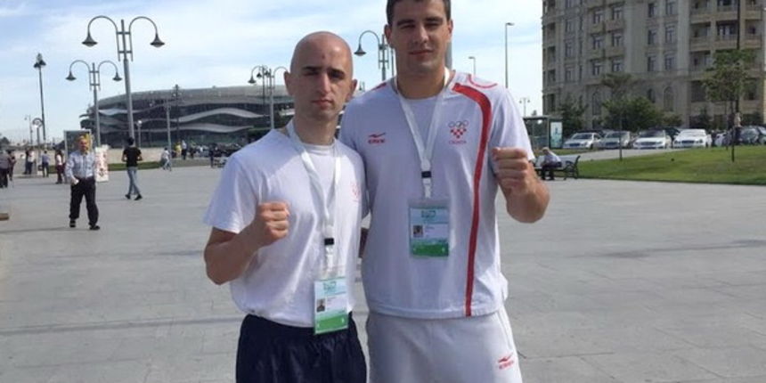 Pol Vrgoč i Bepo Filipi u Bakuu Pol Vrgoč i Bepo Filipi u Bakuu