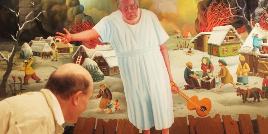 Na 20. podravskim motivima slikari naive organiziraju retro nogometno prvenstvo, foto: pixsell.hr