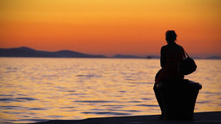 Suton na zadarskoj rivi 15. rujna 2011. (foto:Saša Čuka)