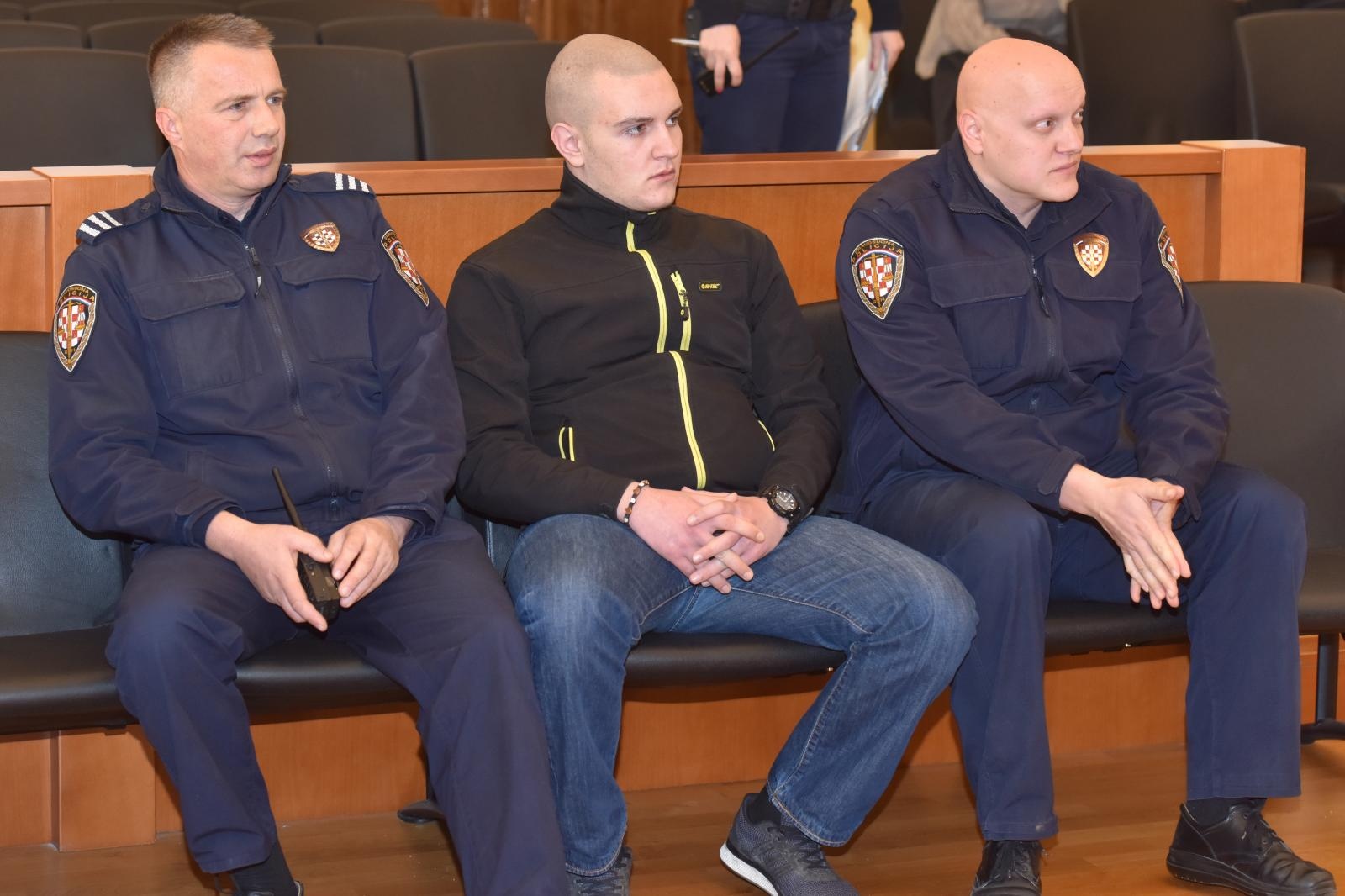 Suđenje Tinu Šunjergi na Županijskom sudu u Zadru