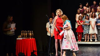 Dodjela nagrade “NOBI” u Hrvatskom narodnom kazalištu, izlozba fotografija Ive Perincic