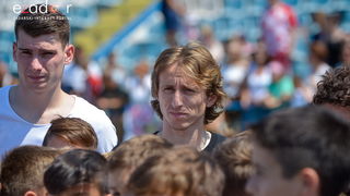 Zadarska vatrena četvorka na Stanovima se družila s mladim zadarskim nogometašima Zadarska vatrena četvorka na Stanovima se družila s mladim zadarskim nogometašima