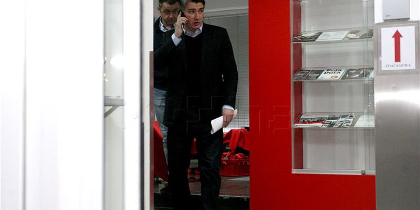 SDP Zoran Milanovic, foto: HINA SDP Zoran Milanovic, foto: HINA