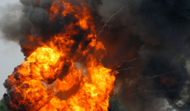 Eksplozija, bomba, vatra, pozar/ilustracija