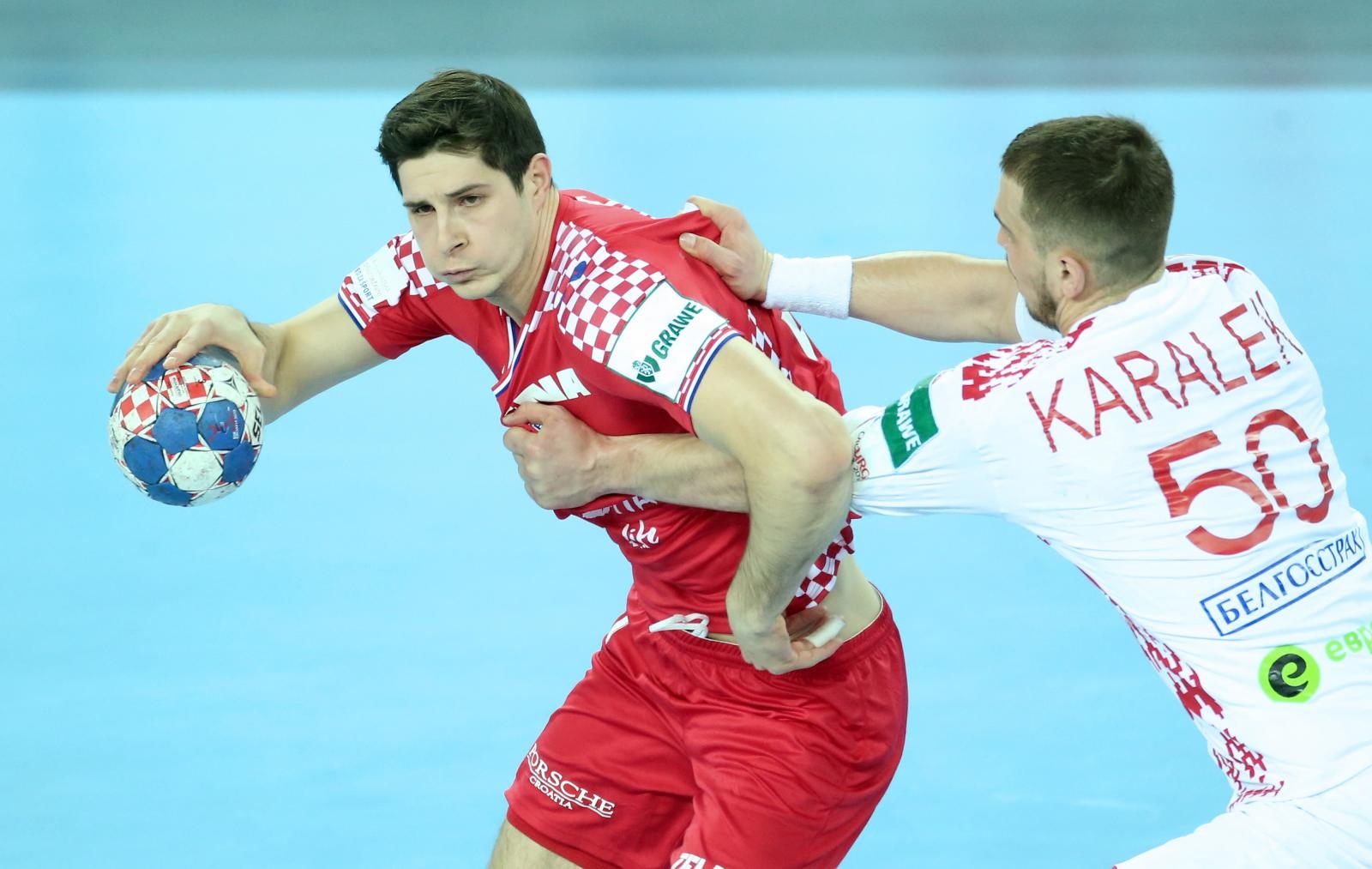 Arena Zagreb, Europsko rukometno prvenstvo, skupina I, 1. kolo, Hrvatska – Bjelorusija. Arena Zagreb, Europsko rukometno prvenstvo, skupina I, 1. kolo, Hrvatska – Bjelorusija.