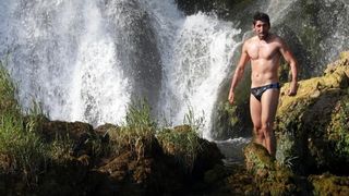 NP Krka: Poznati uživali na izletu u Nacionalnom parku Krka, Photo: Borna Filic/PIXSELL