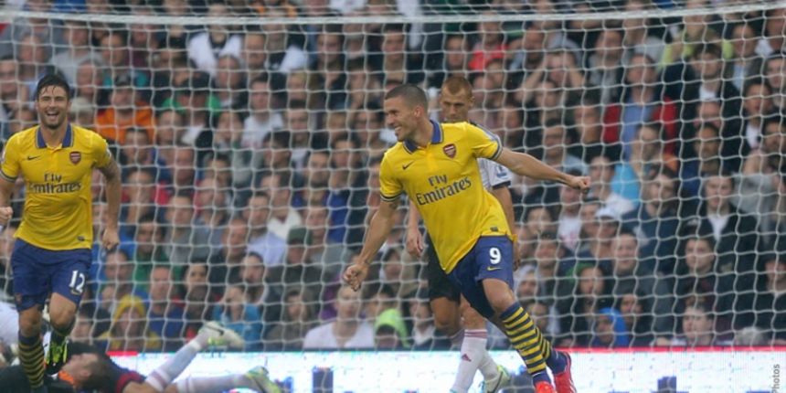 Lukas Podolski, foto: arsenal.com Lukas Podolski, foto: arsenal.com