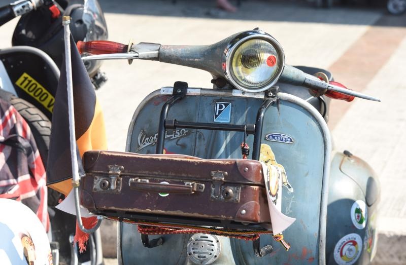 U Biogradu na moru zapoceo je Vespa World Days 2015 koji traje od 11-14. lipnja. Ocekuje se dolazak 5000 vozaca iz 32 zemlje. Photo: Hrvoje Jelavic/PIXSELL U Biogradu na moru zapoceo je Vespa World Days 2015 koji traje od 11-14. lipnja. Ocekuje se dolazak 5000 vozaca iz 32 zemlje. Photo: Hrvoje Jelavic/PIXSELL