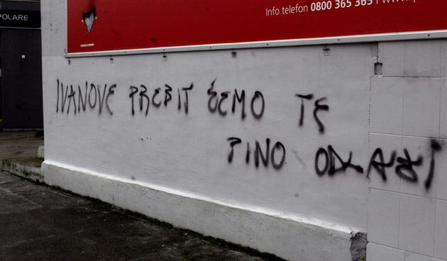 Grafiti u Jazinama, Branislav Grgurovic / CROPIX