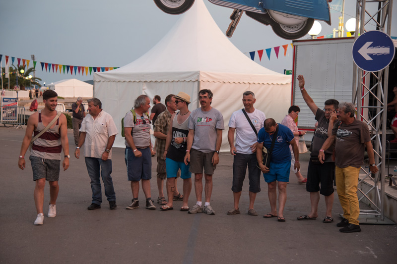Vespaši zauzeli Biograd, foto: Vinko Pešić