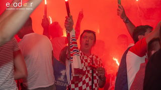 Zadar je gorio: Velika fešta nakon plasmana Vatrenih u polufinale Svjetskog prvenstva