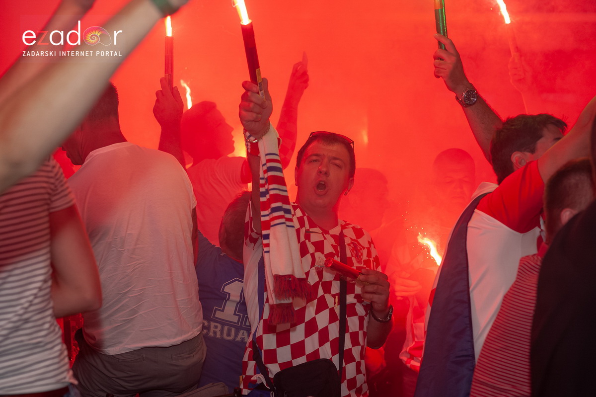 Zadar je gorio: Velika fešta nakon plasmana Vatrenih u polufinale Svjetskog prvenstva