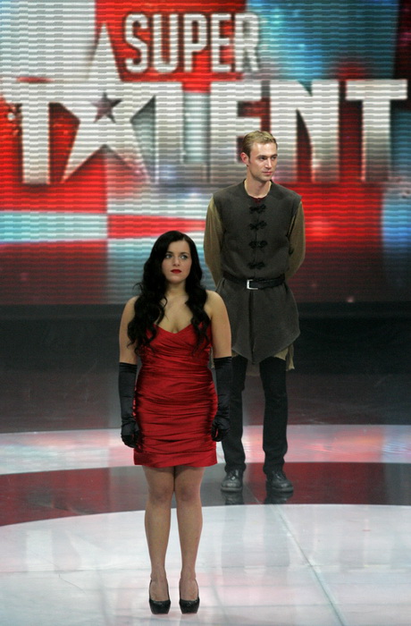 Zagreb, 051110.
Studio 2 Jadran filma, Oporovecka 12. 
Supertalent show Nove TV.
Na slici: Petra Antolic.
Foto: Ranko Suvar / CROPIX