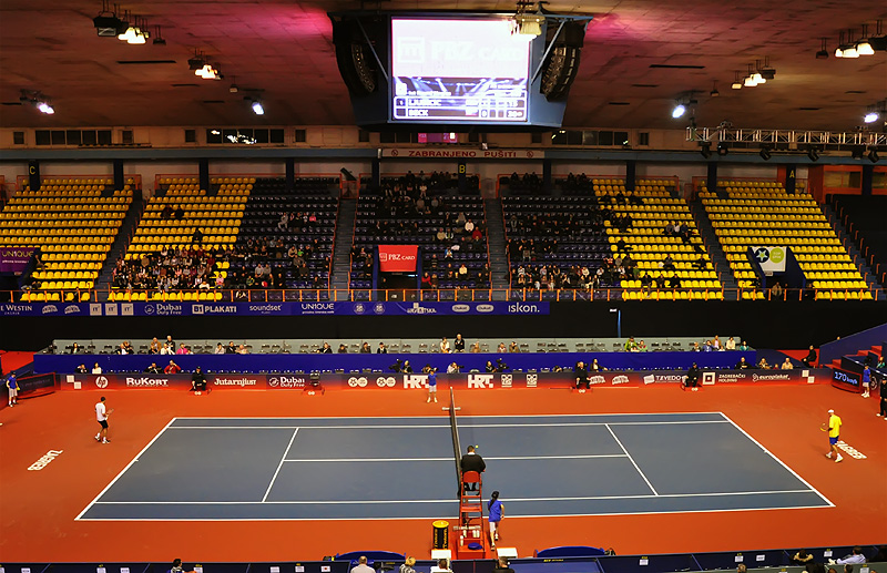 ATP Zagreb: Ljubičić – Beck 2-1, Foto: Andro Marčev ATP Zagreb: Ljubičić – Beck 2-1, Foto: Andro Marčev