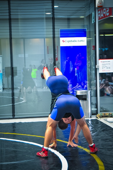 City Galleria: Predstavljanje Hrvačkog kluba Zadar City Galleria: Predstavljanje Hrvačkog kluba Zadar