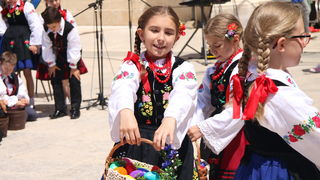 OŠ Zadarski otoci, učenici na Narodnom trgu