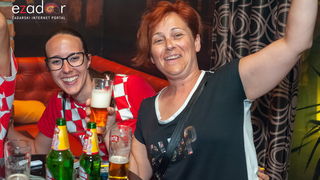 Zadar je gorio: Velika fešta nakon plasmana Vatrenih u finale Svjetskog prvenstva