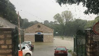 Poplava u Zadru, Poluotok