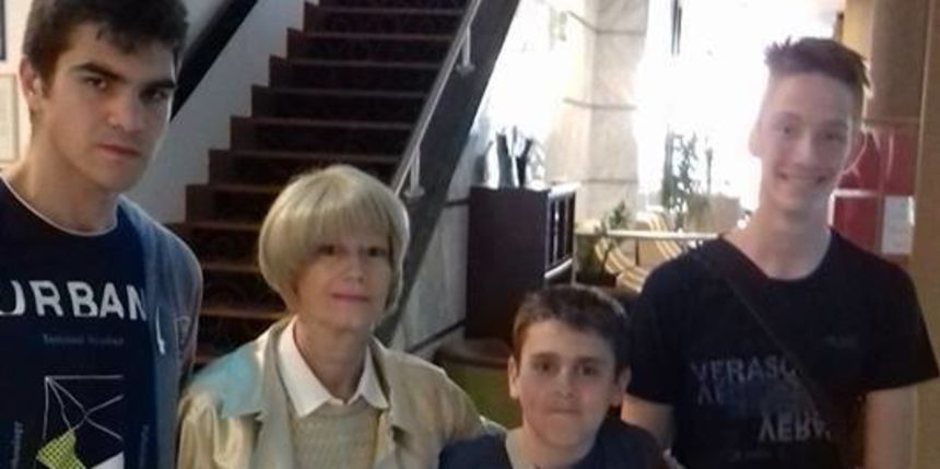 Marin Varivoda i Noel Lakić s mentoricom Marin Varivoda i Noel Lakić s mentoricom