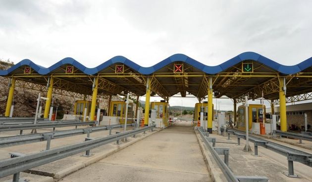 Sibenik – Hrvatske autoceste, auto cesta Zagreb – Split, dionica Sibenik-Vrpolje. Photo: Hrvoje Jelavic/PIXSELL Autor  Hrvoje Jelavic/PIXSELL Ključne riječi  naplatne kucice, cestarina, a-1, zagreb-split, ilustracija, autocesta, prodaja monetizacija