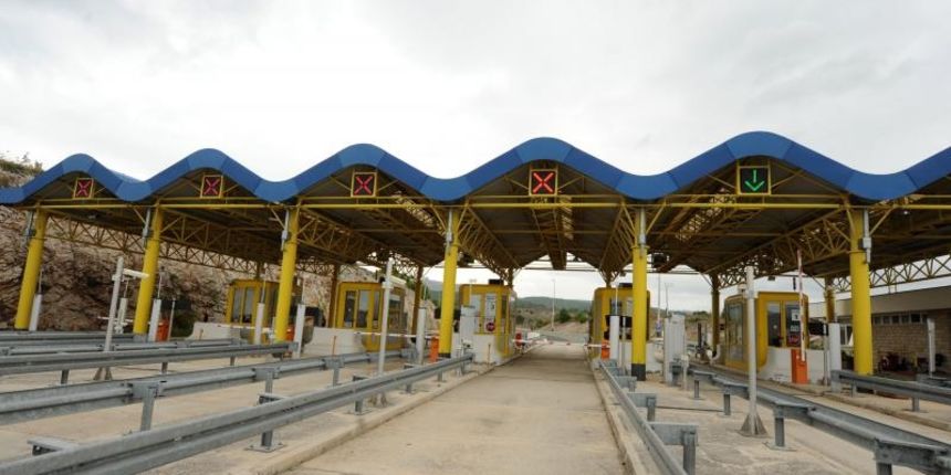 Sibenik – Hrvatske autoceste, auto cesta Zagreb – Split, dionica Sibenik-Vrpolje. Photo: Hrvoje Jelavic/PIXSELL Autor  Hrvoje Jelavic/PIXSELL Ključne riječi  naplatne kucice, cestarina, a-1, zagreb-split, ilustracija, autocesta, prodaja monetizacija