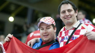 Barcelona 250113.
Gradska dvorana Palau Sant Jordi.
Svjetsko prvenstvo u rukometu za muskarce Spanjolska 2013.
Utakmica polufinala izmedju Hrvatske i Danske.
Na fotografiji: navijaci.
Foto: Ante Cizmic / CROPIX Barcelona 250113.
Gradska dvorana Palau Sant Jordi.
Svjetsko prvenstvo u rukometu za muskarce Spanjolska 2013.
Utakmica polufinala izmedju Hrvatske i Danske.
Na fotografiji: navijaci.
Foto: Ante Cizmic / CROPIX