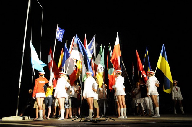 Otvaranje EP u jedrenju klase 420 i 470, Zadar 8.8.2008.