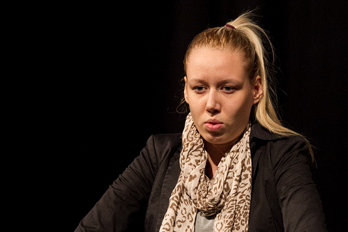 Hrvatsko narodno kazalište Zadar traži nove mlade talente za glumačku radionicu, sinoć smo pratili audiciju na kojoj su se budućoj mentorici, glumici Jasni Ančić, predstavili ženske kandidatkinje, foto Leo Banićć