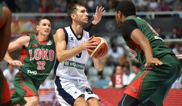 ZDBT 2016, utakmica za 3. mjesto: KK Zadar – Lokomotiv Kuban 75-67. Lovre Mazalin.