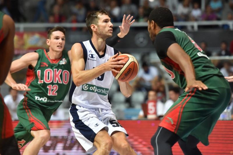 ZDBT 2016, utakmica za 3. mjesto: KK Zadar – Lokomotiv Kuban 75-67. Lovre Mazalin.