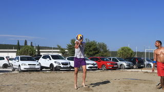 Na plaži Punta u Bibinjama održan 6. Memorijalni turnir u odbojci na pijesku za Tomislav Sikirića – Siku. Foto: Leo Banić Na plaži Punta u Bibinjama održan 6. Memorijalni turnir u odbojci na pijesku za Tomislav Sikirića – Siku. Foto: Leo Banić